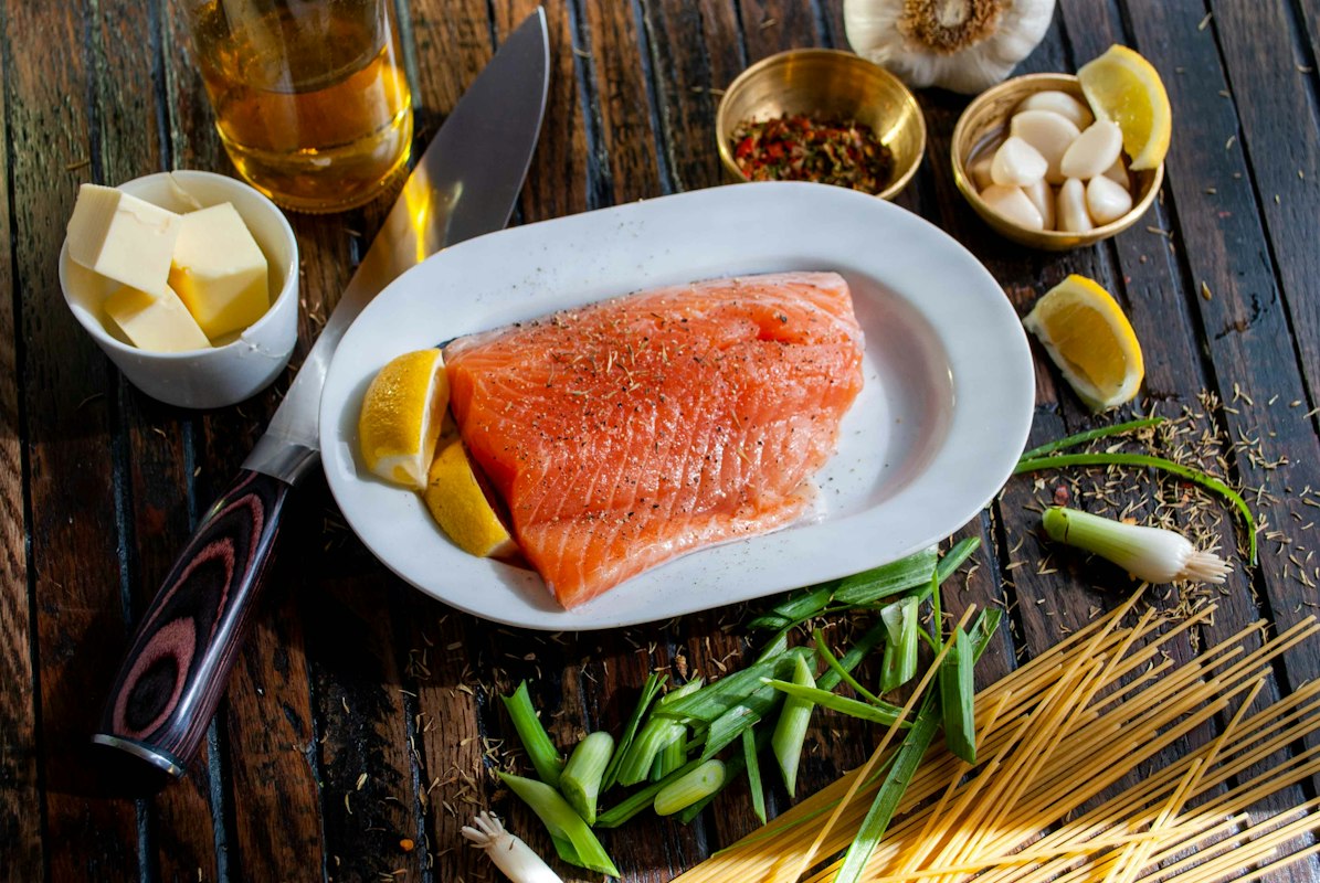Balanced healthy meal plan